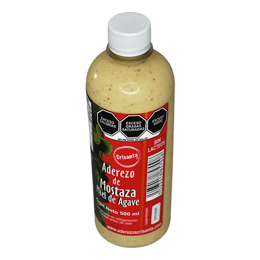 Aderezo de mostaza miel de agave